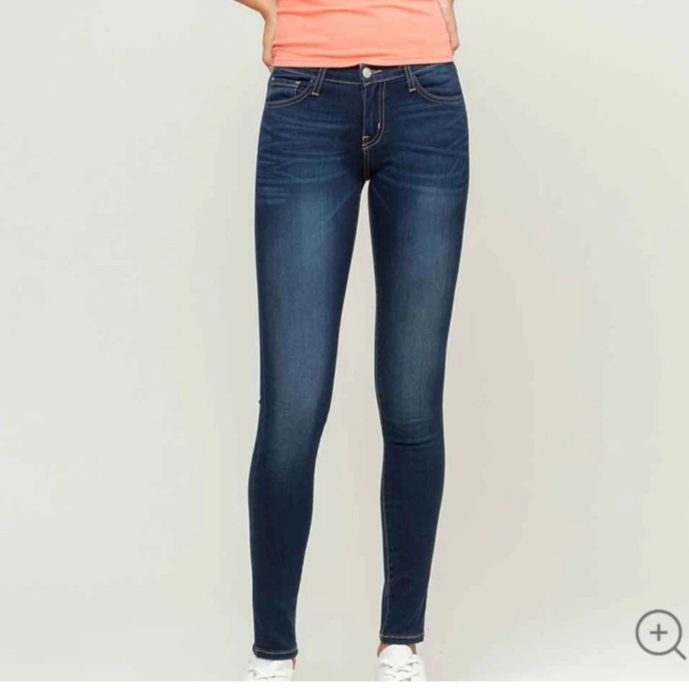 Flying Monkey Jeans Dark Wash Skinny Jeans